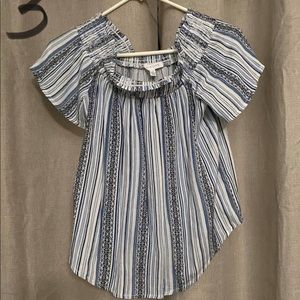 Off the shoulder blouse